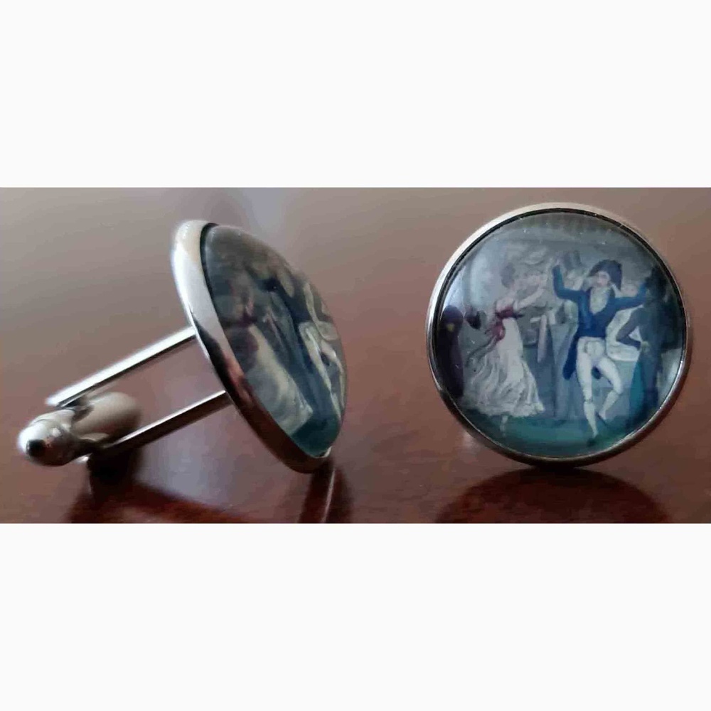 Gascoigne Cufflinks Vauxhall Pleasure Gardens Men's